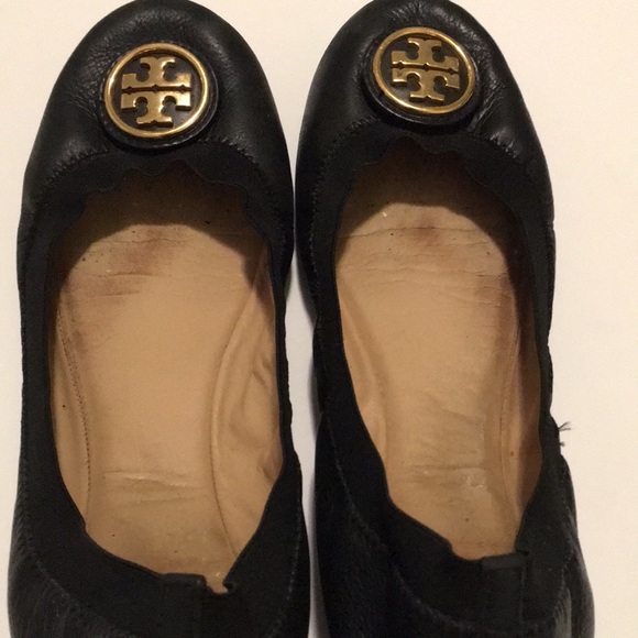 TORY BURCH REVA Flats shoes Sz 9 1/2 - Picture 2 of 9